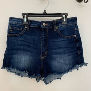 Denim Cut-Off Shorts
